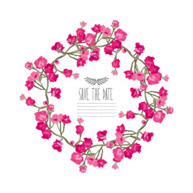 Gül çiçek çelenk