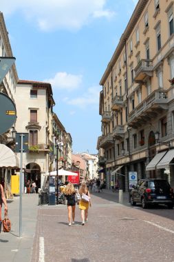 Şehir Manzaralı Padua, İtalya