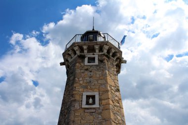 Bir Desenzano del Garda yılında deniz feneri
