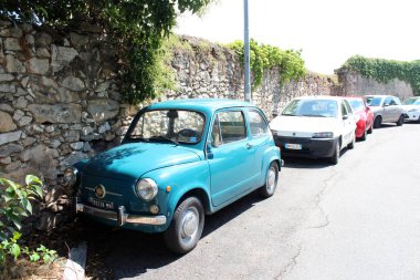 Bir Desenzano del Garda şehir manzaralı