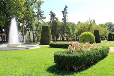 Şehir Manzaralı Mantua, İtalya