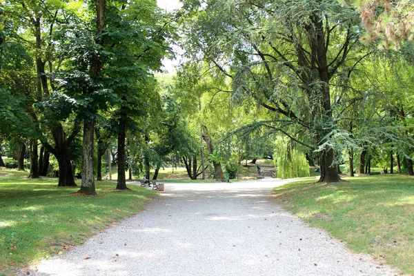 Pohled na město Mantova, Itálie — Stock fotografie