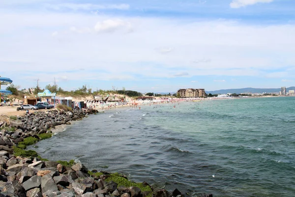 Vista de la ciudad de Sunny Beach, Nessebar, Bulgaria — Foto de Stock