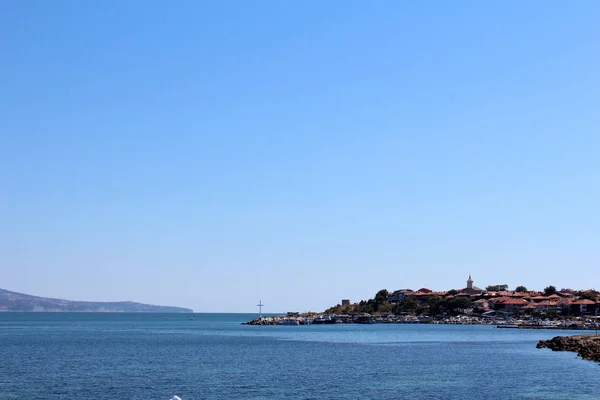 Vista de la ciudad de Nessebar, Bulgaria —  Fotos de Stock