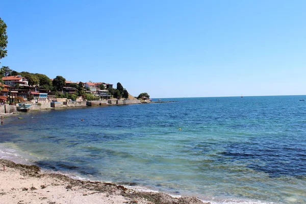 Utsikt över staden Nessebar, Bulgarien — Stockfoto