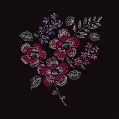 Dekoratif çiçek buketi