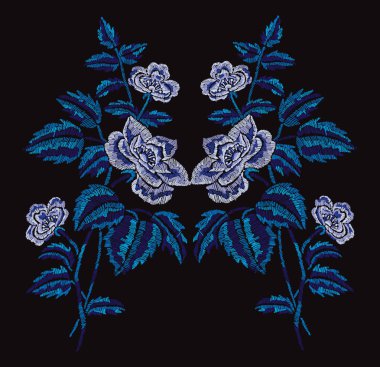 Nakış çiçek dekorasyon