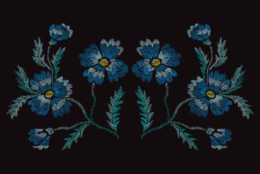 Nakış çiçek dekorasyon