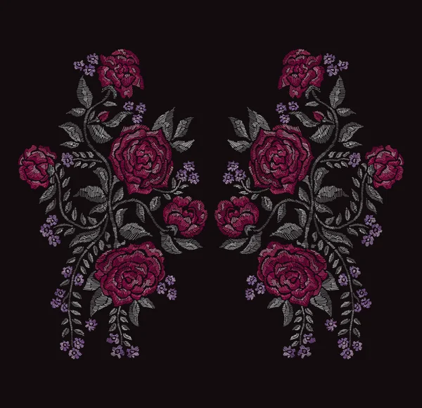 Nakış çiçek dekorasyon