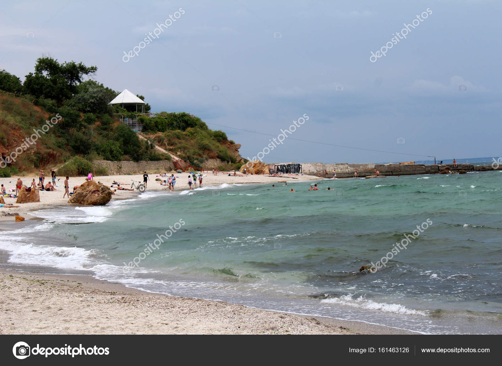 Black Sea, Odessa, Ukraine – Stock Editorial Photo © Chantall #161463126 