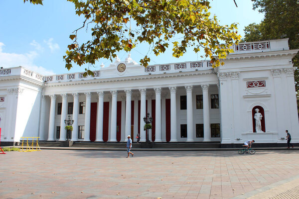 Вид на город Одесса, Украина
