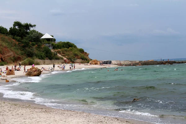 Svarta havet, Odessa, Ukraina — Stockfoto