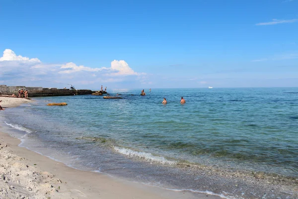 Svarta havet, Odessa, Ukraina — Stockfoto