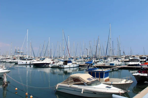 Puerto de Larnaca, Chipre —  Fotos de Stock