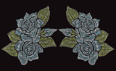 Nakış çiçek dekorasyon