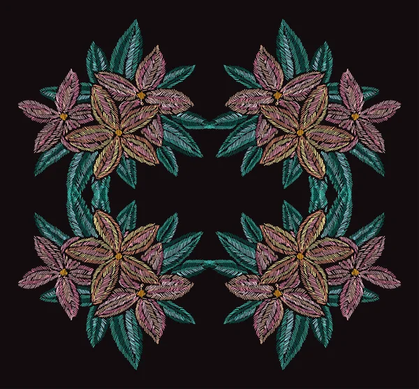 Nakış çiçek dekorasyon