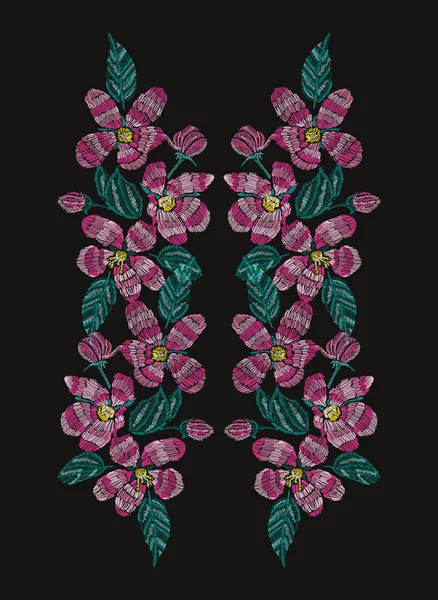 Nakış çiçek dekorasyon