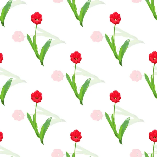 Floral seamless pattern — Stock Vector