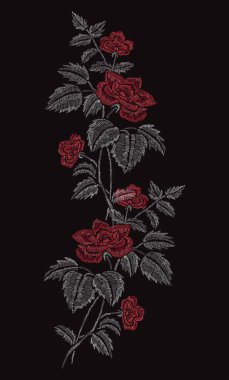 Nakış çiçek dekorasyon