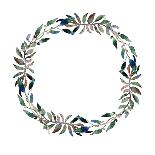 elegant floral wreath