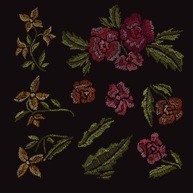 Dekoratif çiçek buketleri