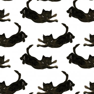 Suluboya kusursuz desen