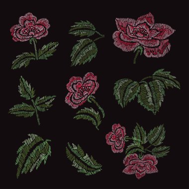 Dekoratif çiçek öğeleri