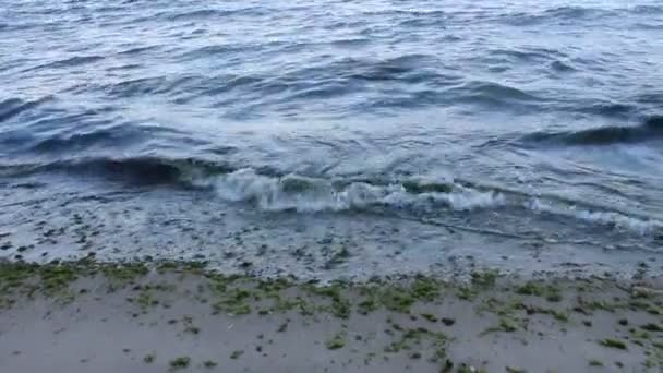 Vista del Mar Negro en Varna, Bulgaria — Vídeo de stock