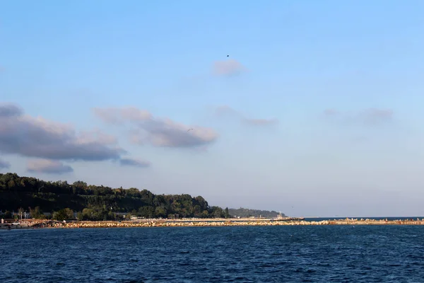 Black Sea view in Varna, Bulgaria — Stock Photo, Image