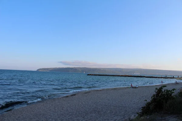 Black Sea view in Varna, Bulgaria — Stock Photo, Image