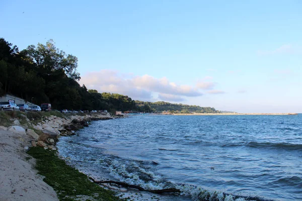 Vista al mar Negro en Varna, Bulgaria — Foto de Stock