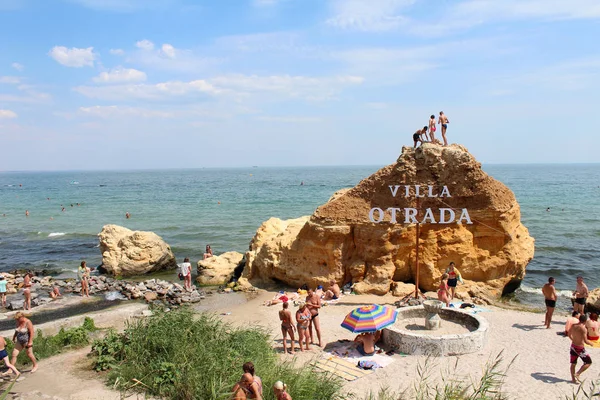 Svarta havet, Odessa, Ukraina — Stockfoto