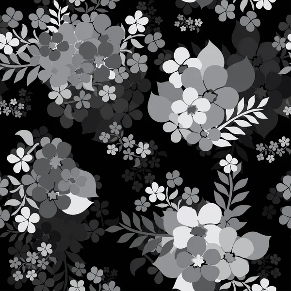 Floral seamless pattern — Stock Vector