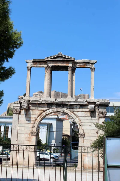 Vista da cidade de Atenas, Grécia — Fotografia de Stock