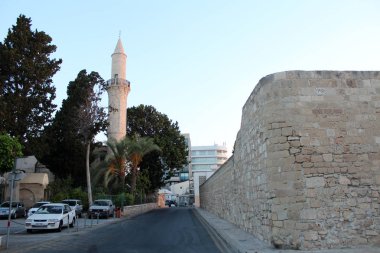 Larnaka Kalesi ve eski Kebir Camii Larnaca, Kıbrıs
