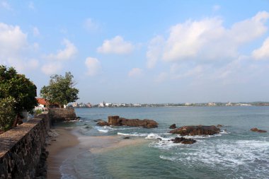 Görünüm Galle limanın Galle, Sri Lanka