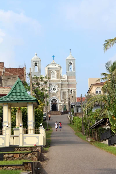 Katedra Najświętszej Marii Panny w Galle, Sri Lanka — Zdjęcie stockowe