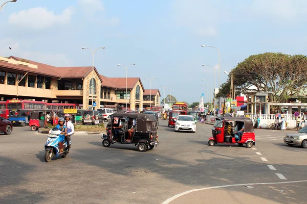 Widok na miasto z Galle, Sri lanka — Zdjęcie stockowe