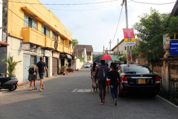 Şehir Manzaralı Galle, Sri lanka — Stok fotoğraf