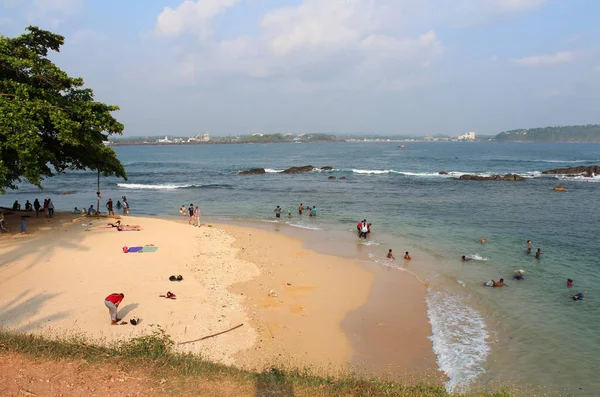 Widok na miasto z Galle, Sri lanka — Zdjęcie stockowe