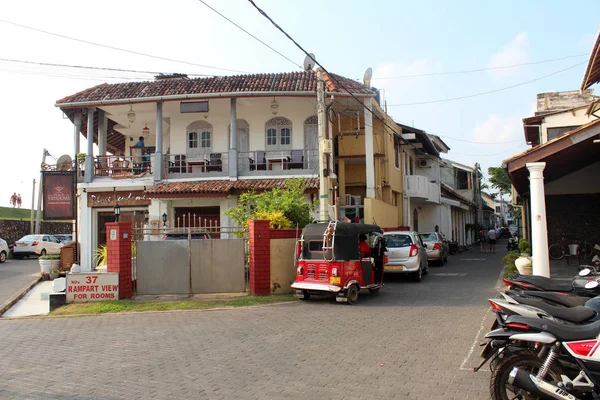 Widok na miasto z Galle, Sri lanka — Zdjęcie stockowe