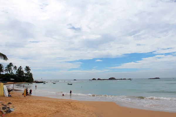 Widok na Ocean Indyjski, ze Sri Lanki — Zdjęcie stockowe