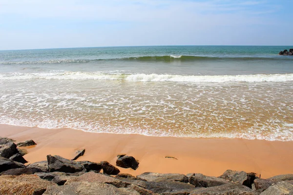 Vista do Oceano Índico do Sri Lanka — Fotografia de Stock