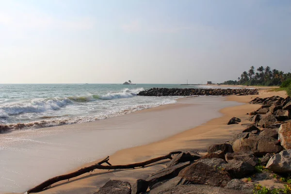 Vista do Oceano Índico do Sri Lanka — Fotografia de Stock