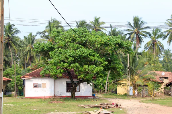 Vista de la ciudad de Hikkaduwa, Sri Lanka — Foto de Stock