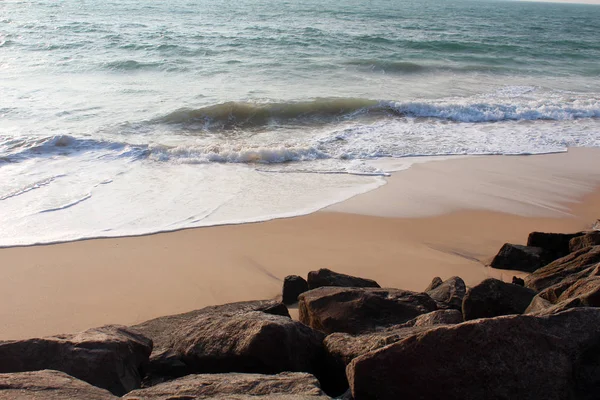 Вид на Индийский океан со Шри-Ланки — стоковое фото