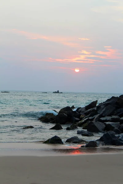 Widok na Ocean Indyjski, ze Sri Lanki — Zdjęcie stockowe