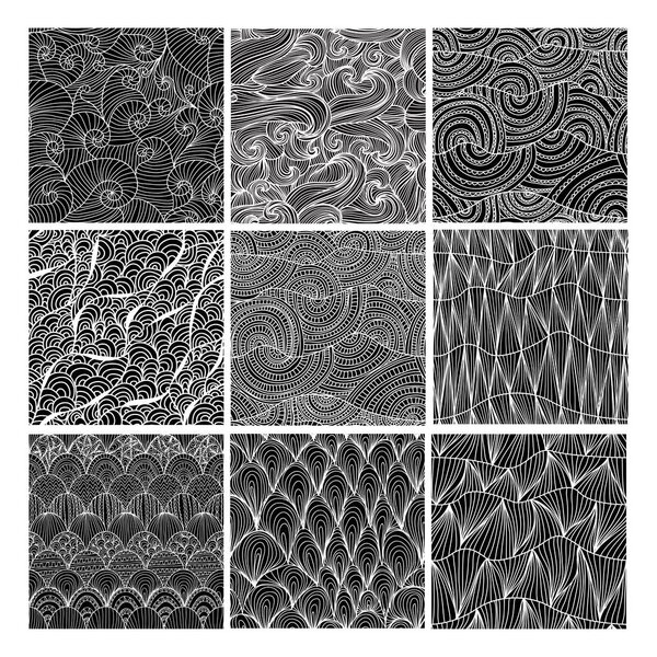 seamless patterns set