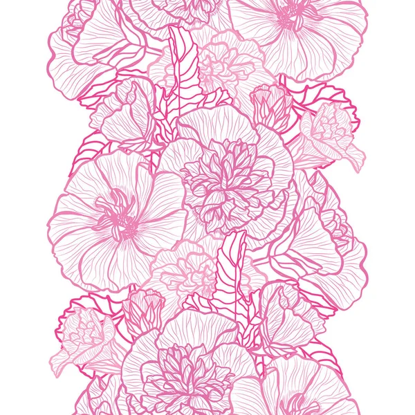 Floral seamless pattern — Stock Vector