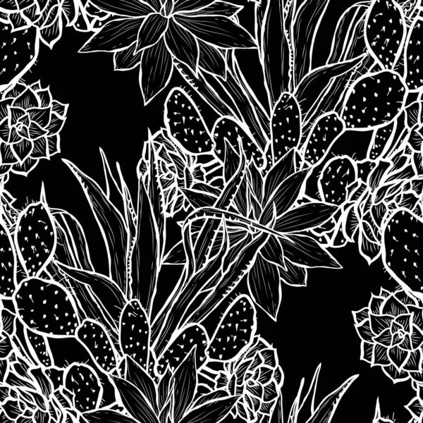 Motif floral sans couture — Image vectorielle